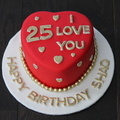 Shaq Anniversary Cake 3002