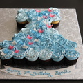 April Cupcake-Cake 3012
