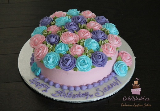 Saanvi Bouquet Cake 3013