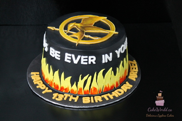 Hunger Games Cake 3016