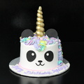 Panda Unicorn Cake 3017