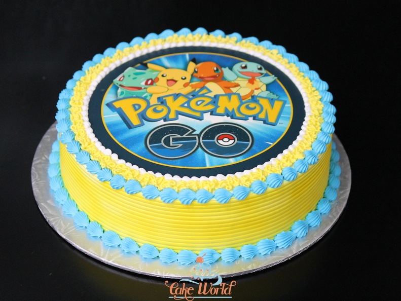 Pokemon GO Image Cake