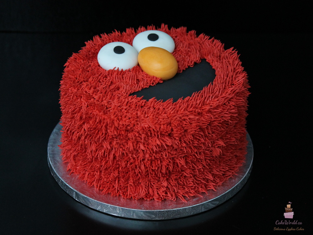 Elmo Icing Cake