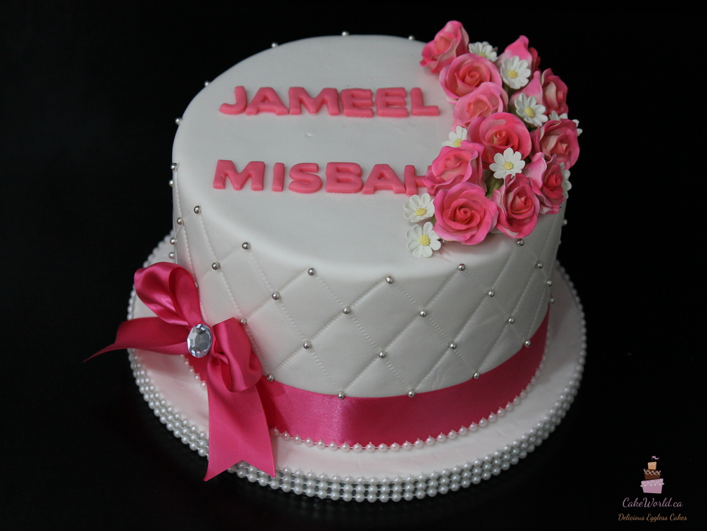 Jameel Fondant Flower Cake