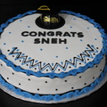 Sneh Graduation Cake