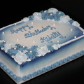 Blue Kshitij Cake