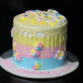 Multi-Color Cake