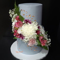 Bouquet Tiered Cake
