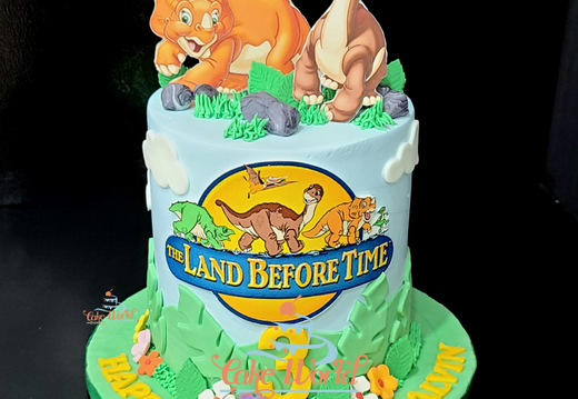The Land Before Time Cake 