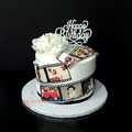 photo reel cake 