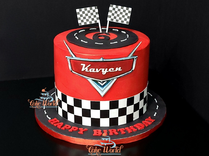 McQueen car cake 01 